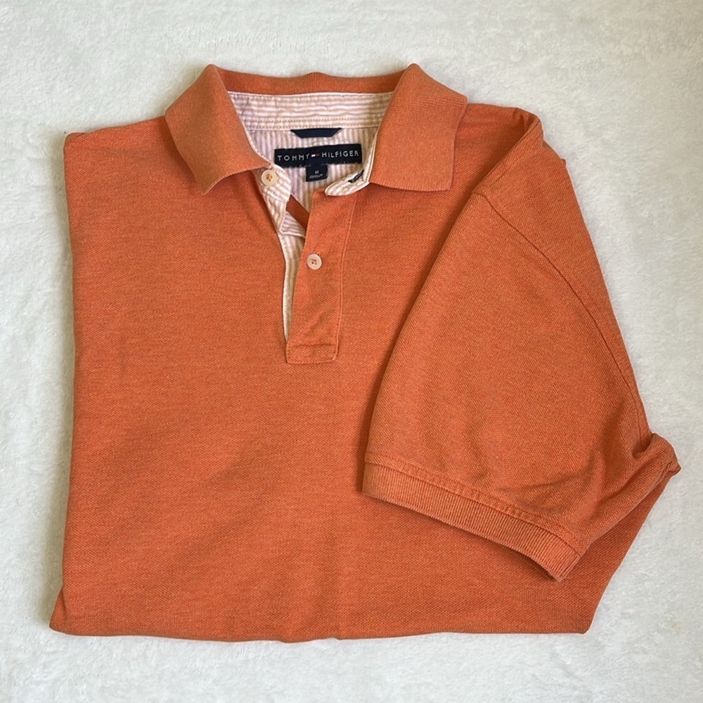 Tommy Hilfiger Men’s Short Sleeve Polo Shirt Size Medium